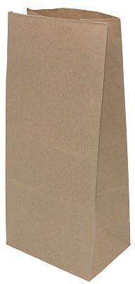 Пакет бумажный "на вынос" 140х95х305мм 70г/м2 цвет Крафт Артпласт (х400)